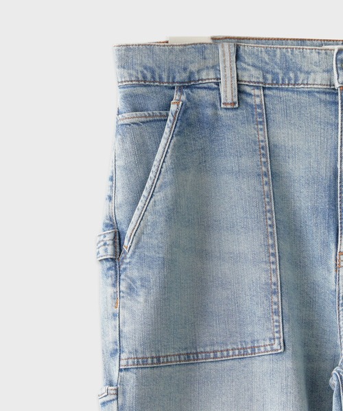 GUESS JEANS(ゲスジーンズ)の「GUESS JEANS/ゲスジーンズ G19 Carpenter Pant / M6GA0KD0024(デニムパンツ・メンズ・ブルー・34/32/30)」の4枚目の写真