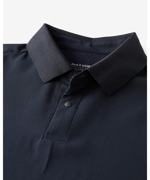 DoCLASSE( ドゥクラッセ)の「スーパー高性能アクティブポロ(Tシャツ/カットソー・メンズ・ブラック/オフホワイト/グレー/ダークネイビー・L/M/S/LL/3L)」の6枚目の写真
