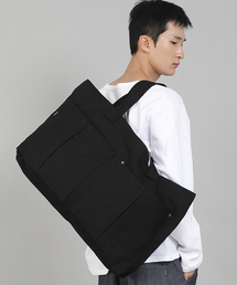 SAINTCREW（セントクルー）の「ダブルカーゴポケットEXワイドエコバッグDCP-160ブラック（エコバッグ/サブバッグ）」