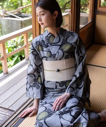 二橋染工場】捺染こだわり浴衣2点セット（浴衣）｜ゆかた館グレース