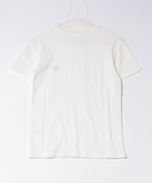 SPINNS(スピンズ)の「短丈ヘンリーネックサーマル半袖Tシャツ/ワンポイントロゴ刺繍(Tシャツ/カットソー・メンズ・ワイン/ブラック/ホワイト・ONESIZE)」の10枚目の写真