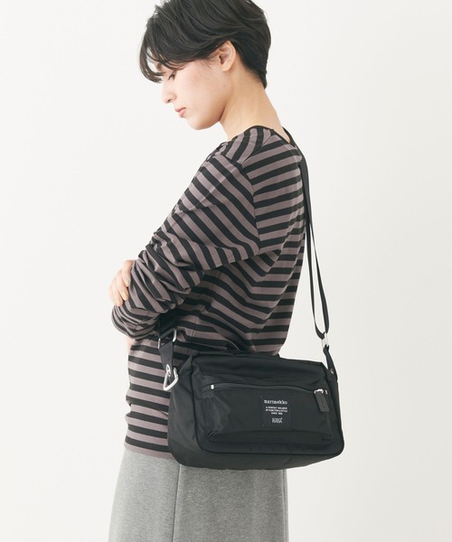 marimekko（マリメッコ）の「【バナー掲載特典付】Roadie / My Things ＆ Vihkiruusu / Cup 2dl 2pcs（ショルダーバッグ・レディース・ブラック・FREE）」の2枚目の写真
