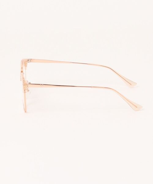 Revo.(レボ)の「THURMONT BROW CLASSIC GLASSES / サーモント ハーフリム メガネ クリアレンズ 伊達メガネ UVカット(メガネ・メンズ・ブラック/カーキ系/ピンク系・FREE)」の4枚目の写真