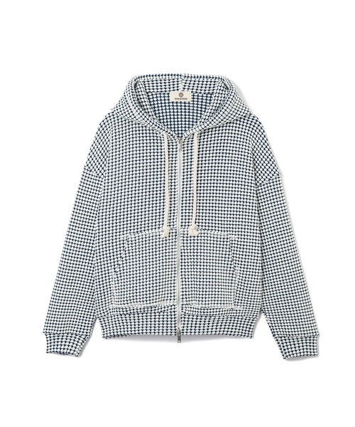 SEAGREEN(シーグリーン)の「SEAGREEN(シーグリーン) BIG WAFFLE HOODIE(パーカー・レディース・グリーン/クリーム/ロイヤルブルー/ブラック/ブルー/ブラウン・2/3/1)」の6枚目の写真