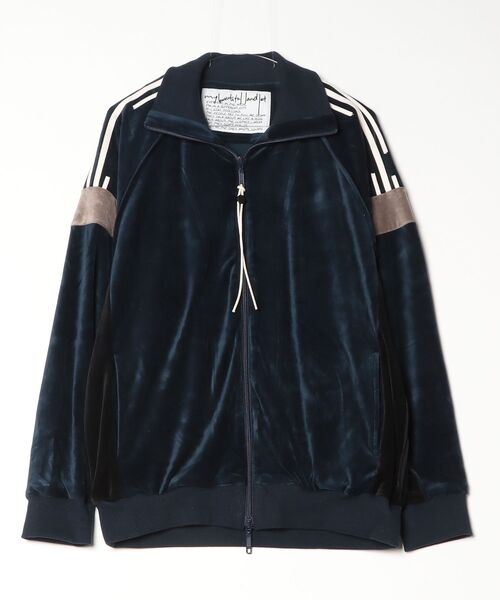 my beautiful landlet】 COTTON VELOUR TRACK JACKET（ジャージ）｜my