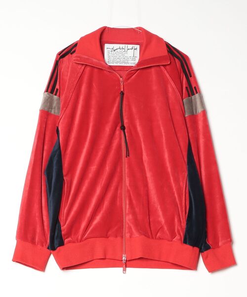my beautiful landlet】 COTTON VELOUR TRACK JACKET（ジャージ）｜my