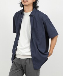 NOLLEY’S | DotAir ドットエアー半袖B.D. ボタンダウンシャツ 26SS(シャツ/ブラウス)