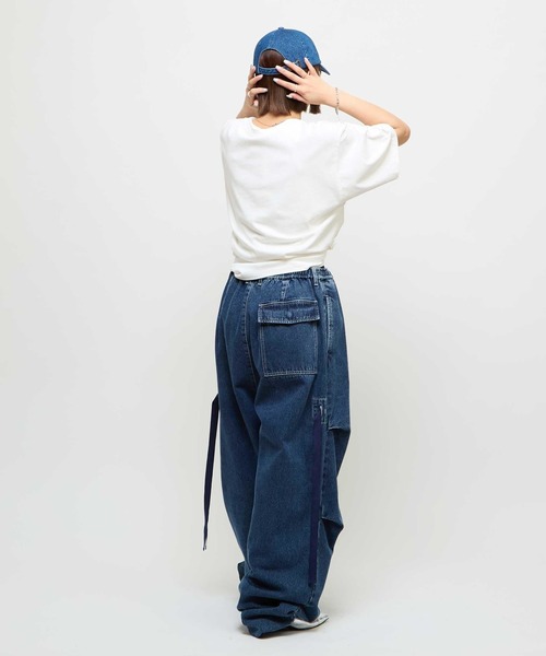 CONVERSE TOKYO（コンバーストウキョウ）の「LOGO PRINT HOTFIX TEE（Tシャツ/カットソー・レディース・ホワイト/ブラック/ブルー・SMALL/MEDIUM）」の15枚目の写真