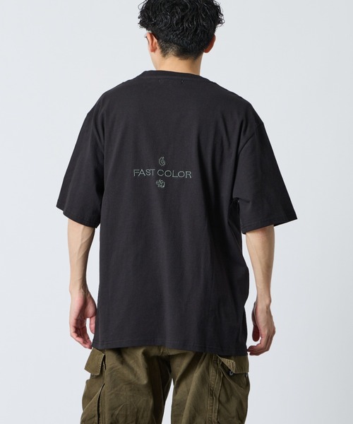 elephantant（エレファントアント）の「[ELEPHANT/エレファント] 別注 バックロゴ刺繍Tシャツ（Tシャツ/カットソー・レディース・ネイビー/ブラック/ホワイト/ベージュ・L/M/XL）」の2枚目の写真