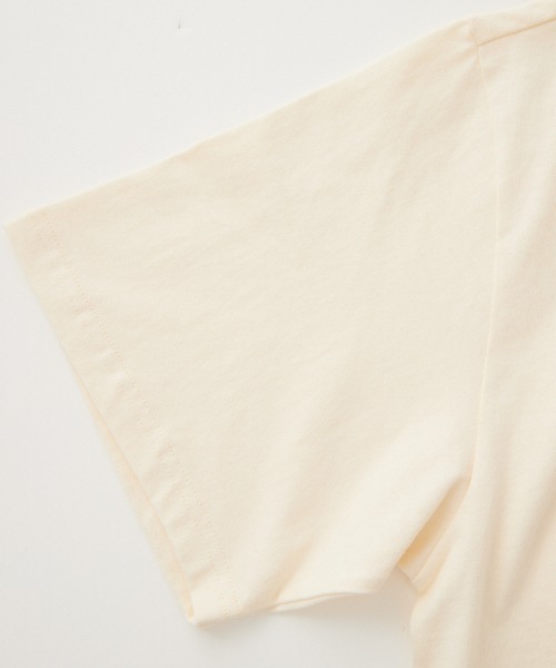 elephantant（エレファントアント）の「[ELEPHANT/エレファント] 別注 バックロゴ刺繍Tシャツ（Tシャツ/カットソー・レディース・ネイビー/ブラック/ホワイト/ベージュ・L/M/XL）」の6枚目の写真