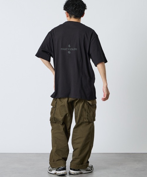 elephantant（エレファントアント）の「[ELEPHANT/エレファント] 別注 バックロゴ刺繍Tシャツ（Tシャツ/カットソー・レディース・ネイビー/ブラック/ホワイト/ベージュ・L/M/XL）」の10枚目の写真