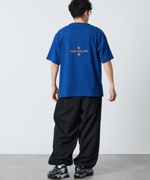 elephantant（エレファントアント）の「[ELEPHANT/エレファント] 別注 バックロゴ刺繍Tシャツ（Tシャツ/カットソー・レディース・ネイビー/ブラック/ホワイト/ベージュ・L/M/XL）」の14枚目の写真