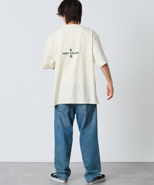 elephantant（エレファントアント）の「[ELEPHANT/エレファント] 別注 バックロゴ刺繍Tシャツ（Tシャツ/カットソー・レディース・ネイビー/ブラック/ホワイト/ベージュ・L/M/XL）」の9枚目の写真