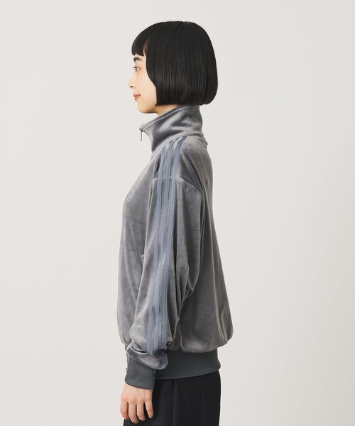 adidas Originals（アディダスオリジナルス）の「【別注】＜adidas Originals＞ファイヤーバード ベロアトラックトップ（ジャージ・レディース・ダークグレー・XS/S）」の6枚目の写真