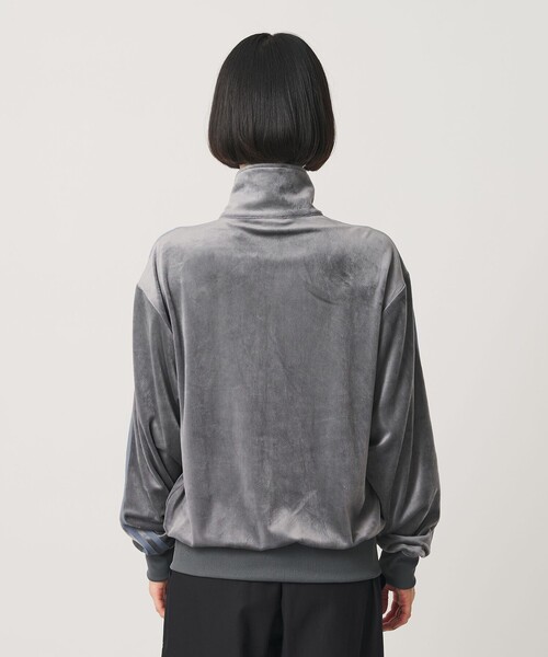 adidas Originals（アディダスオリジナルス）の「【別注】＜adidas Originals＞ファイヤーバード ベロアトラックトップ（ジャージ・レディース・ダークグレー・XS/S）」の7枚目の写真