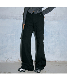 MUSINSA｜ムシンサのその他パンツ（ブラック/黒色系・フレア・ブーツ