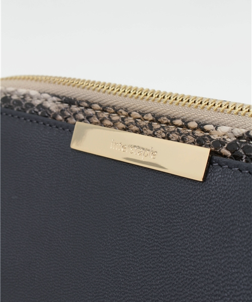 interstaple（インターステイプル）の「【春の新色】ラウンドミニショルダー（ショルダーバッグ・レディース・ネイビー/アイボリー/ライトブルー・FREE）」の7枚目の写真