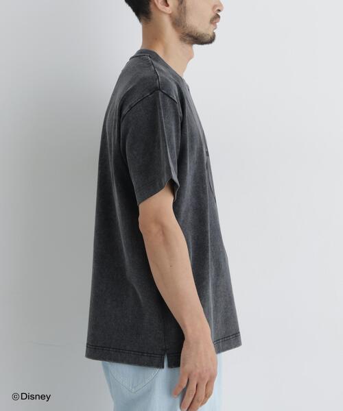 NANO universe(ナノユニバース)の「NANO×DISNEY ミッキーマウス フェードTシャツ(Tシャツ/カットソー・メンズ・スミクロ/グレー・M/L)」の20枚目の写真