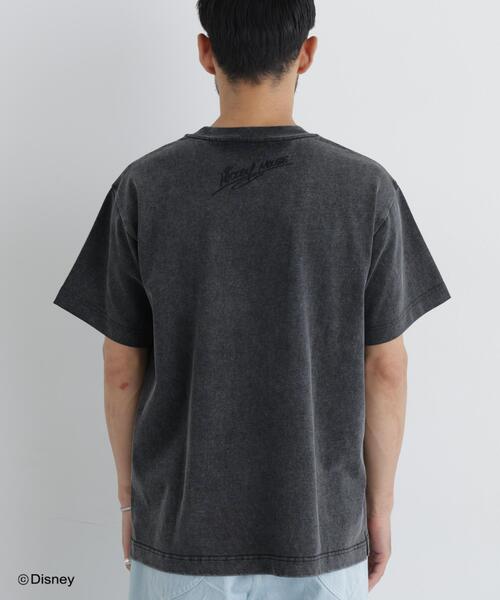 NANO universe(ナノユニバース)の「NANO×DISNEY ミッキーマウス フェードTシャツ(Tシャツ/カットソー・メンズ・スミクロ/グレー・M/L)」の21枚目の写真