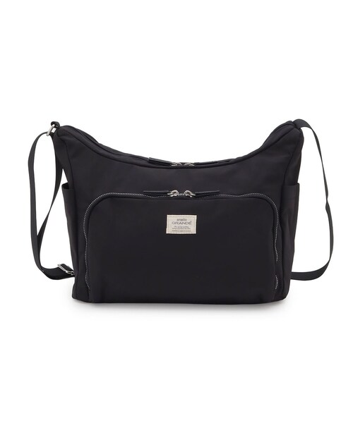 one'sterrace（ワンズテラス）の「【A4可】anello コリーショルダー（ショルダーバッグ・レディース・ブラック系8/グレー系4/アイボリー系8・99）」の2枚目の写真
