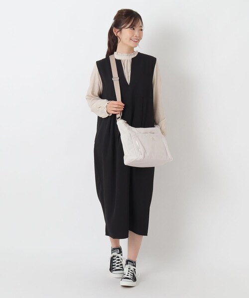 one'sterrace（ワンズテラス）の「【A4可】anello コリーショルダー（ショルダーバッグ・レディース・ブラック系8/グレー系4/アイボリー系8・99）」の20枚目の写真