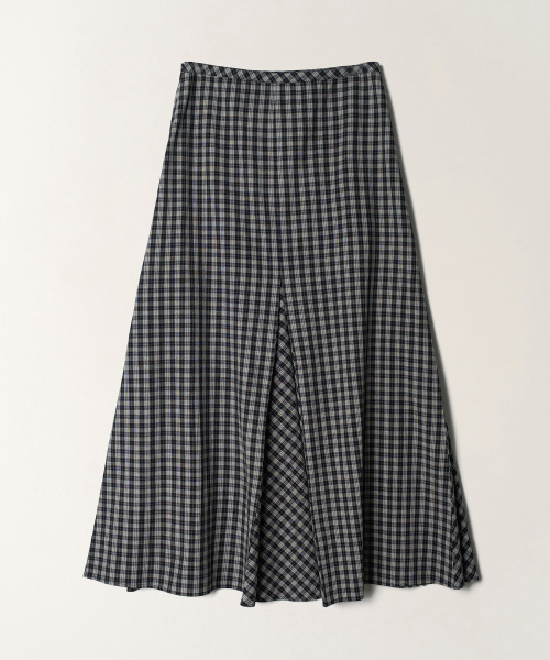 TTUDEMENT（トュードメント）の「CHECK MAXI SKIRT_BLACK CHECK（スカート・レディース・その他・SMALL/MEDIUM）」の3枚目の写真