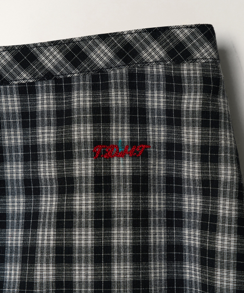 TTUDEMENT（トュードメント）の「CHECK MAXI SKIRT_BLACK CHECK（スカート・レディース・その他・SMALL/MEDIUM）」の5枚目の写真