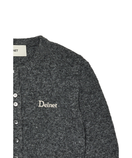 DEINET(ダイニット)の「ALPACA ROUND KNIT CARDIGAN IN CHARCOAL(カーディガン/ボレロ・レディース・その他・FREE)」の5枚目の写真