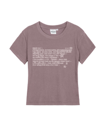 BACK レディース スリムフィット 半袖Tシャツ 6色