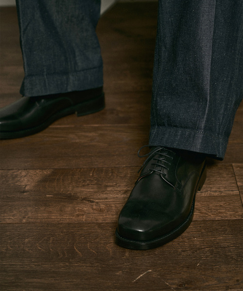 EARLE(アール)の「EARLE アール / EARLE blucher キップレザー外羽根ドレスシューズ / ER3105(ドレスシューズ・メンズ・ブラック・40/41/42/43)」の3枚目の写真