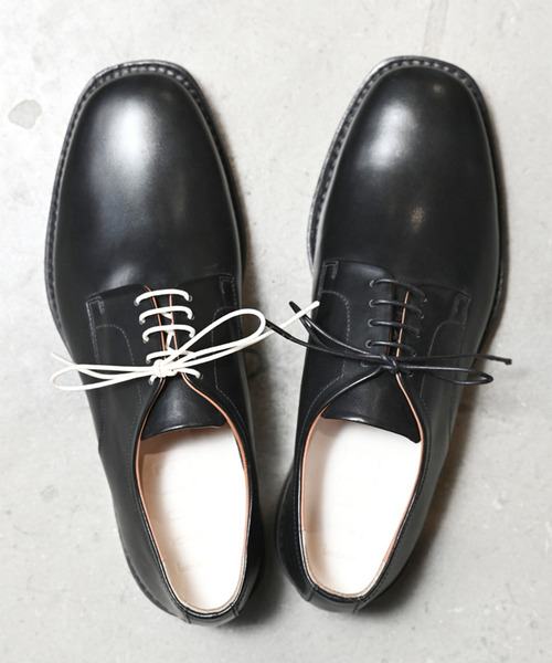 EARLE(アール)の「EARLE アール / EARLE blucher キップレザー外羽根ドレスシューズ / ER3105(ドレスシューズ・メンズ・ブラック・40/41/42/43)」の6枚目の写真