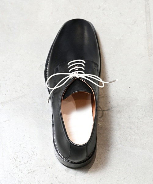 EARLE(アール)の「EARLE アール / EARLE blucher キップレザー外羽根ドレスシューズ / ER3105(ドレスシューズ・メンズ・ブラック・40/41/42/43)」の9枚目の写真