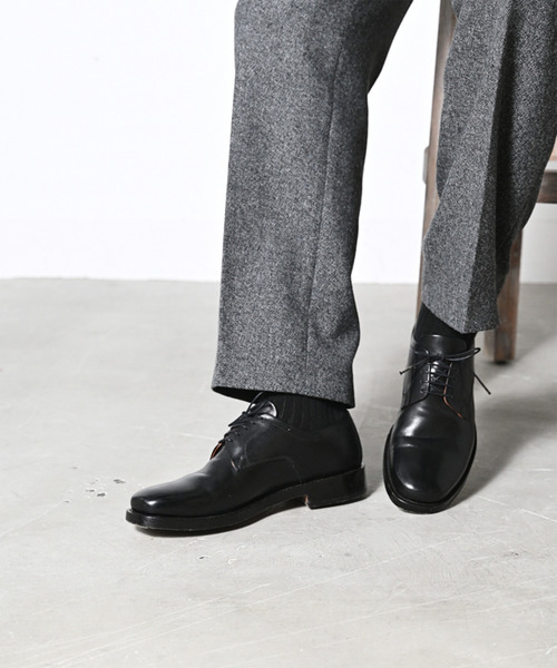 EARLE(アール)の「EARLE アール / EARLE blucher キップレザー外羽根ドレスシューズ / ER3105(ドレスシューズ・メンズ・ブラック・40/41/42/43)」の10枚目の写真