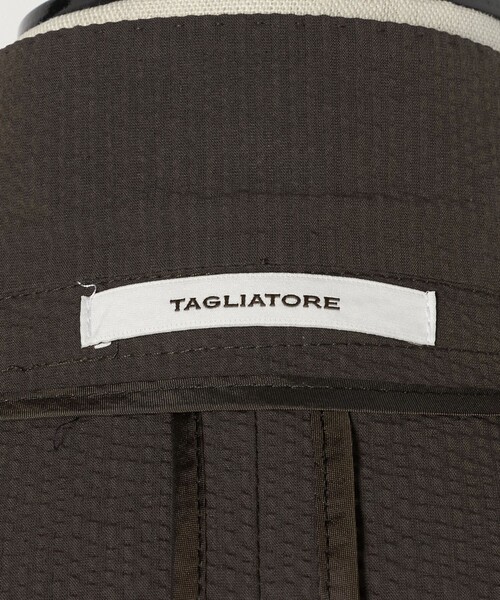 TAGLIATORE(タリアトーレ)の「<TAGLIATORE> ブラウン シアサッカー シングル 2ボタン テーラードジャケット(テーラードジャケット・メンズ・ダークブラウン・48)」の11枚目の写真