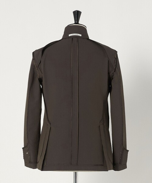 TAGLIATORE(タリアトーレ)の「<TAGLIATORE> ブラウン シアサッカー シングル 2ボタン テーラードジャケット(テーラードジャケット・メンズ・ダークブラウン・48)」の13枚目の写真
