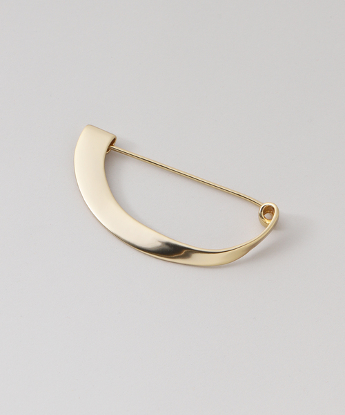 plage(プラージュ)の「《追加》JAMIRAY / ジャミレイ MODERN CURVE PIN ネックレス 2(ネックレス・レディース・ゴールド・FREE)」の9枚目の写真