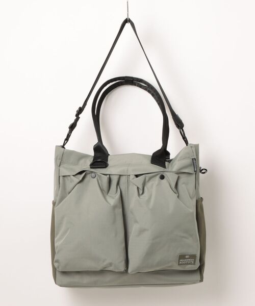 ROOTOTE(ルートート)の「【ROOTOTE】SC.A4w.ripstop-A 3554(トートバッグ・レディース・ブラウン/ブラック/カーキ/チャコールグレー・FREE)」の4枚目の写真