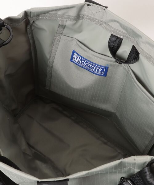 ROOTOTE(ルートート)の「【ROOTOTE】SC.A4w.ripstop-A 3554(トートバッグ・レディース・ブラウン/ブラック/カーキ/チャコールグレー・FREE)」の7枚目の写真