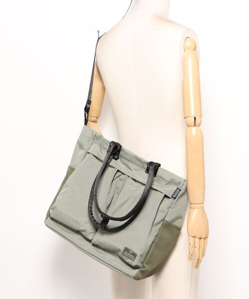 ROOTOTE(ルートート)の「【ROOTOTE】SC.A4w.ripstop-A 3554(トートバッグ・レディース・ブラウン/ブラック/カーキ/チャコールグレー・FREE)」の8枚目の写真