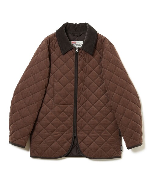 Traditional Weatherwear（トラディショナルウェザーウェア）の「【別注】Traditional Weatherwear / Corduroy Waverly（ブルゾン・メンズ・ネイビー/ブラウン・S/M/L/XL）」の2枚目の写真
