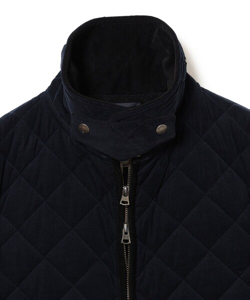 Traditional Weatherwear（トラディショナルウェザーウェア）の「【別注】Traditional Weatherwear / Corduroy Waverly（ブルゾン・メンズ・ネイビー/ブラウン・S/M/L/XL）」の4枚目の写真