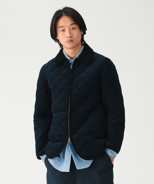 Traditional Weatherwear（トラディショナルウェザーウェア）の「【別注】Traditional Weatherwear / Corduroy Waverly（ブルゾン・メンズ・ネイビー/ブラウン・S/M/L/XL）」の14枚目の写真