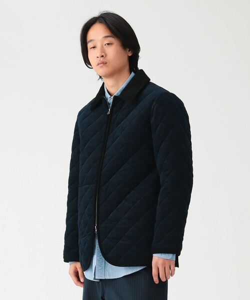 Traditional Weatherwear（トラディショナルウェザーウェア）の「【別注】Traditional Weatherwear / Corduroy Waverly（ブルゾン・メンズ・ネイビー/ブラウン・S/M/L/XL）」の8枚目の写真