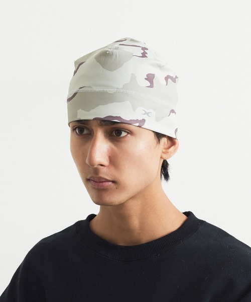 XLARGE（エクストララージ）の「SKULL CAP（ニットキャップ/ビーニー・メンズ・グレー系カモフラージュ/デザートカモ/ブラック・ONE SIZE）」の8枚目の写真