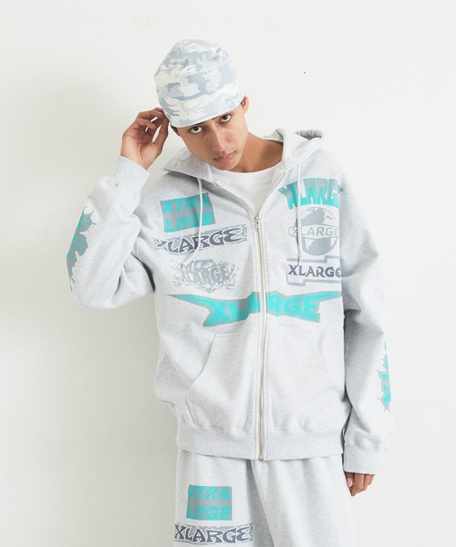 XLARGE（エクストララージ）の「SKULL CAP（ニットキャップ/ビーニー・メンズ・グレー系カモフラージュ/デザートカモ/ブラック・ONE SIZE）」の16枚目の写真