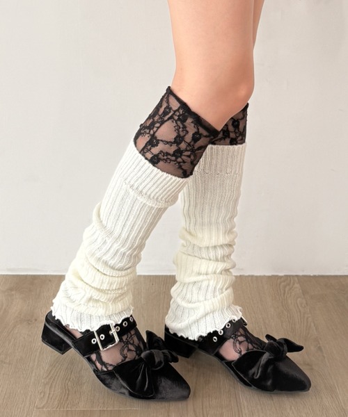 WEGO(ウィゴー)の「WEGO/リボンポインテッドシューズ(パンプス・レディース・その他1/その他2/ブラック・SMALL/X-LARGE/MEDIUM/LARGE)」の10枚目の写真