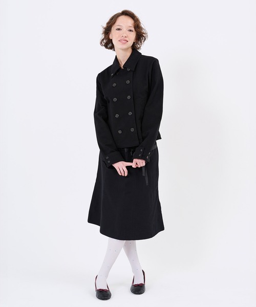 TINA:JOJUN(ティーナジョジュン)の「リボン付き チノ スカート TINA:JOJUN(スカート・レディース・ベージュ/ブラック・M/S)」の17枚目の写真