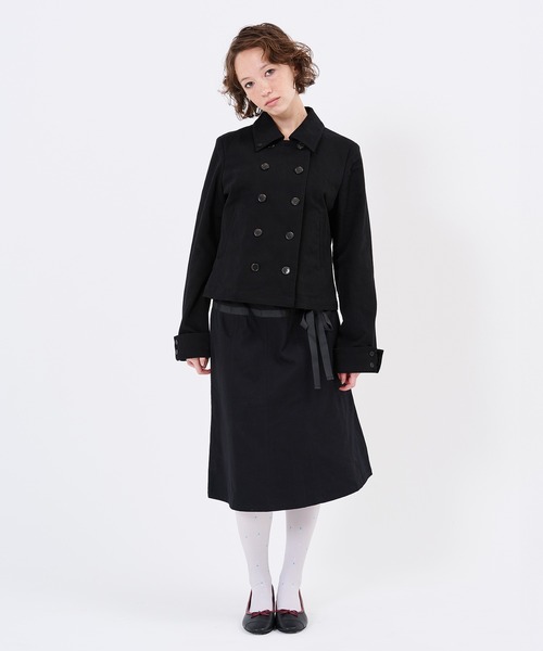 TINA:JOJUN(ティーナジョジュン)の「リボン付き チノ スカート TINA:JOJUN(スカート・レディース・ベージュ/ブラック・M/S)」の19枚目の写真