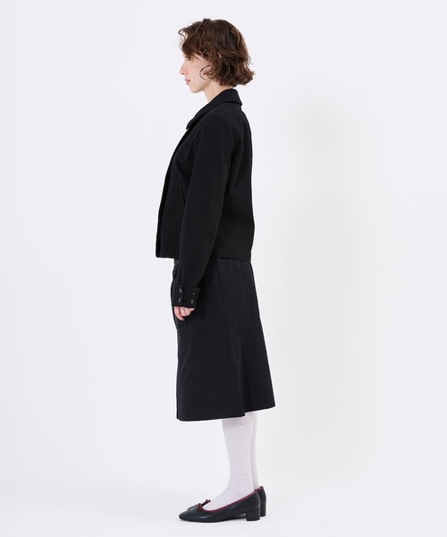 TINA:JOJUN(ティーナジョジュン)の「リボン付き チノ スカート TINA:JOJUN(スカート・レディース・ベージュ/ブラック・M/S)」の12枚目の写真