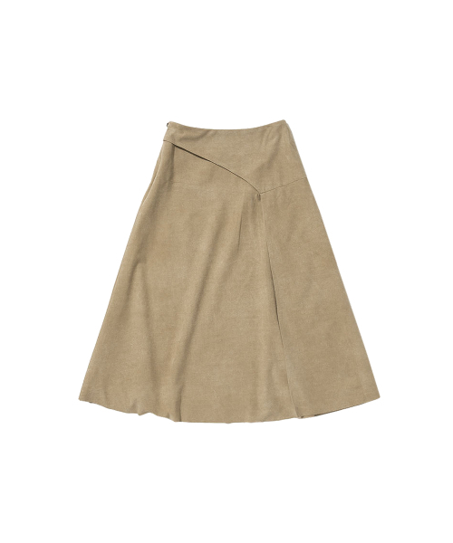 LOTSYOU（ロッツユー）の「Bella Suede Skirt Beige（スカート・レディース・その他・O/S）」の2枚目の写真